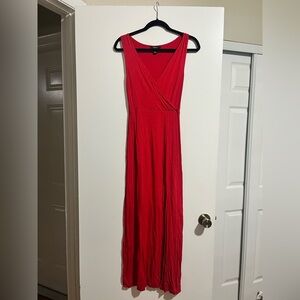 Forever 21 Vibrant Red Maxi Dress